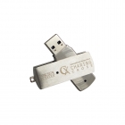 Metal Usb Drives - Factory price high quality custom logo twister style metal 8gb usb LWU847